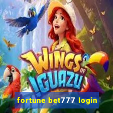 fortune bet777 login